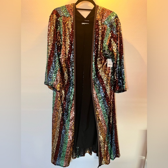 Free people sequin prism kimono - Picture 4 of 9